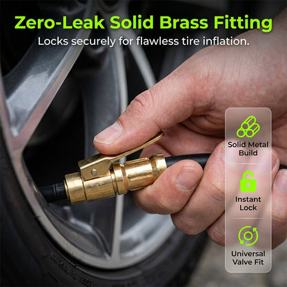 🏆HOT SALE 49% OFF🚗Digital Tire Inflator with Pressure Gauge LED Backlit Air Chuck