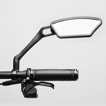 💥360° Rotatable Bicycle Rearview Mirror – Shock-Absorbing Arm, Weather-Resistant, Universal Mount 🛡️