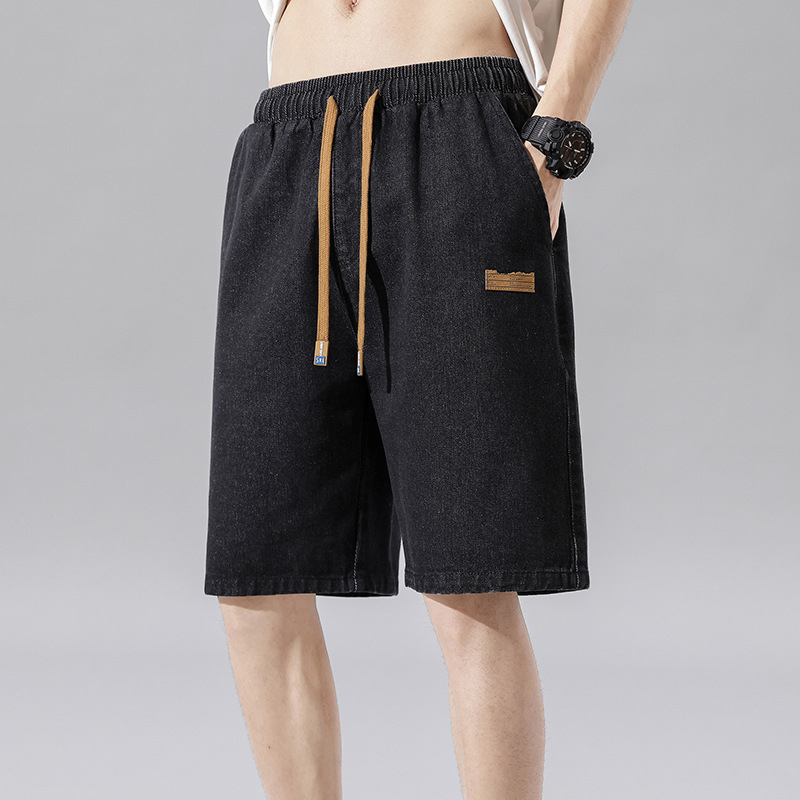 🩳 LIMITED-TIME 49% OFF! ✨ Men's Summer Lightweight Denim Shorts – Relaxed Fit, Elastic Waist, Deep Pockets 🌊