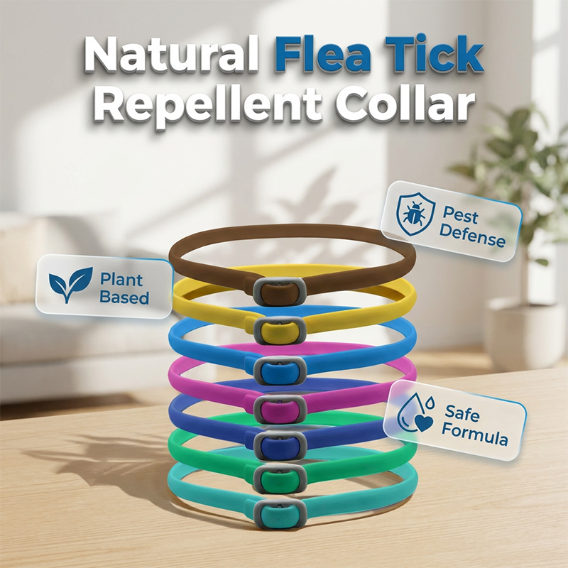 ⏰🔥LIMITED TIME 49% OFF!🔥50K+ SOLD! Natural Essential Oil Pet Pest Repellent Collar