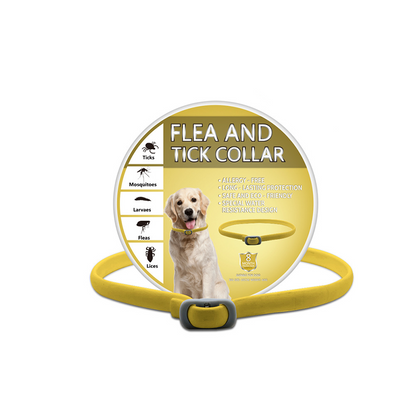 ⏰🔥LIMITED TIME 49% OFF!🔥50K+ SOLD! Natural Essential Oil Pet Pest Repellent Collar
