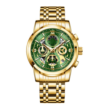 ⌚ LIMITED-TIME 49% OFF! ✨ Men's Classic Quartz Watch – Durable Band, Timeless Style 🖤