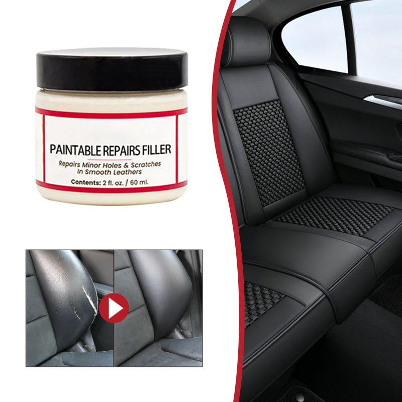 🥳2026 HOT SALE🥳💞50K+ SOLD!🪑🛠️ 49% OFF! Leather Scratch Repair Filler – Fills deep cracks & damage, restores smooth surface. No need to replace – just fill & forget! 💺✨