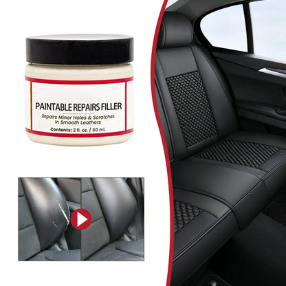 🥳2026 HOT SALE🥳💞50K+ SOLD!🪑🛠️ 49% OFF! Leather Scratch Repair Filler – Fills deep cracks & damage, restores smooth surface. No need to replace – just fill & forget! 💺✨