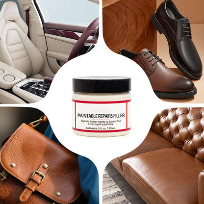 🥳2026 HOT SALE🥳💞50K+ SOLD!🪑🛠️ 49% OFF! Leather Scratch Repair Filler – Fills deep cracks & damage, restores smooth surface. No need to replace – just fill & forget! 💺✨
