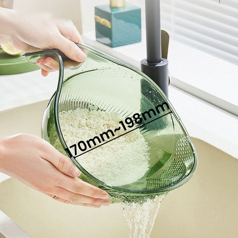 🍚 LIMITED-TIME 49% OFF! ✨Multipurpose Rice Washing Bowl Strainer with Handle
