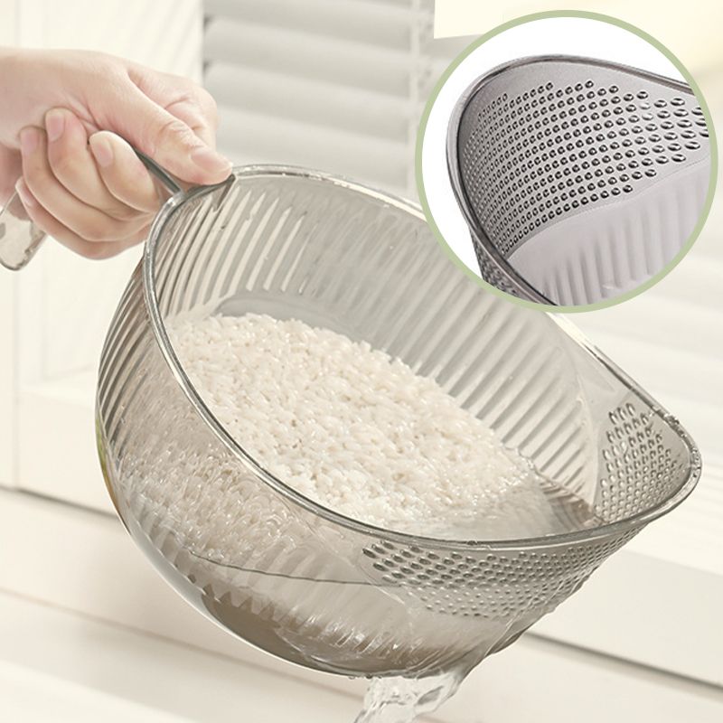 🍚 LIMITED-TIME 49% OFF! ✨Multipurpose Rice Washing Bowl Strainer with Handle