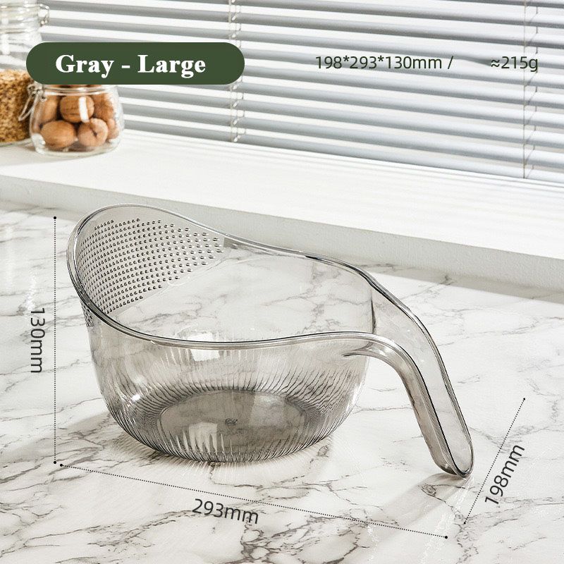 🍚 LIMITED-TIME 49% OFF! ✨Multipurpose Rice Washing Bowl Strainer with Handle