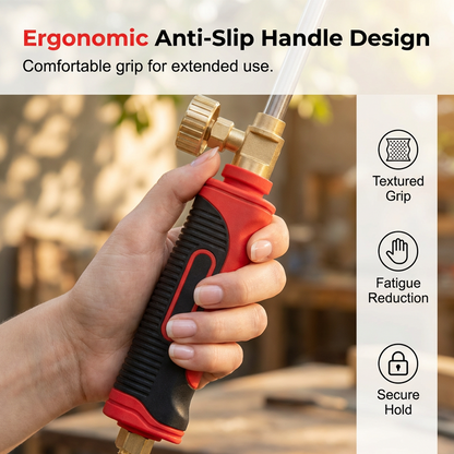 📢📢49% OFF !! ⏰High-Power Gas Torch with Adjustable Flame Control