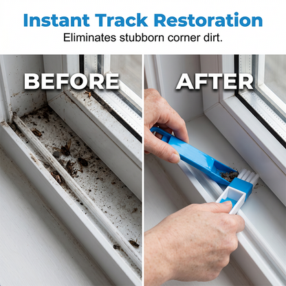 🔥LAST DAY 49% OFF🧼2-in-1 Window Groove Cleaning Brush