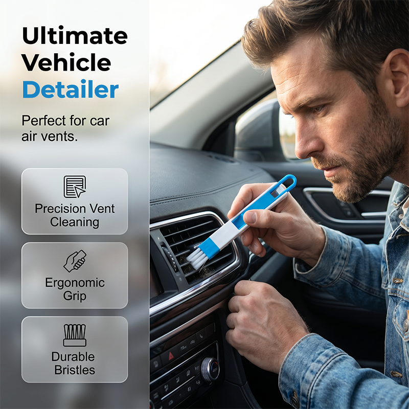 🔥LAST DAY 49% OFF🧼2-in-1 Window Groove Cleaning Brush