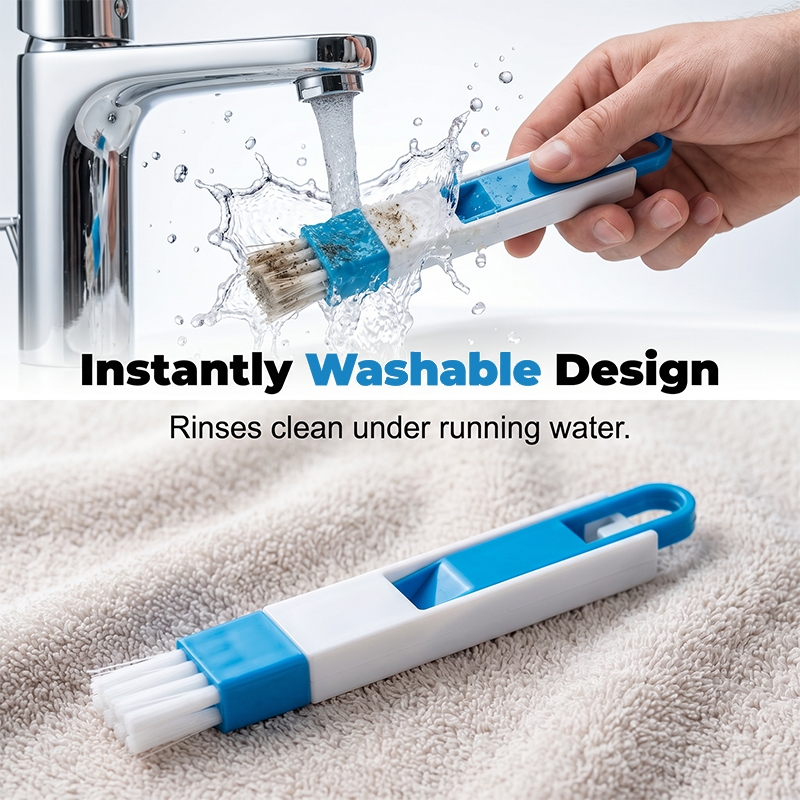 🔥LAST DAY 49% OFF🧼2-in-1 Window Groove Cleaning Brush