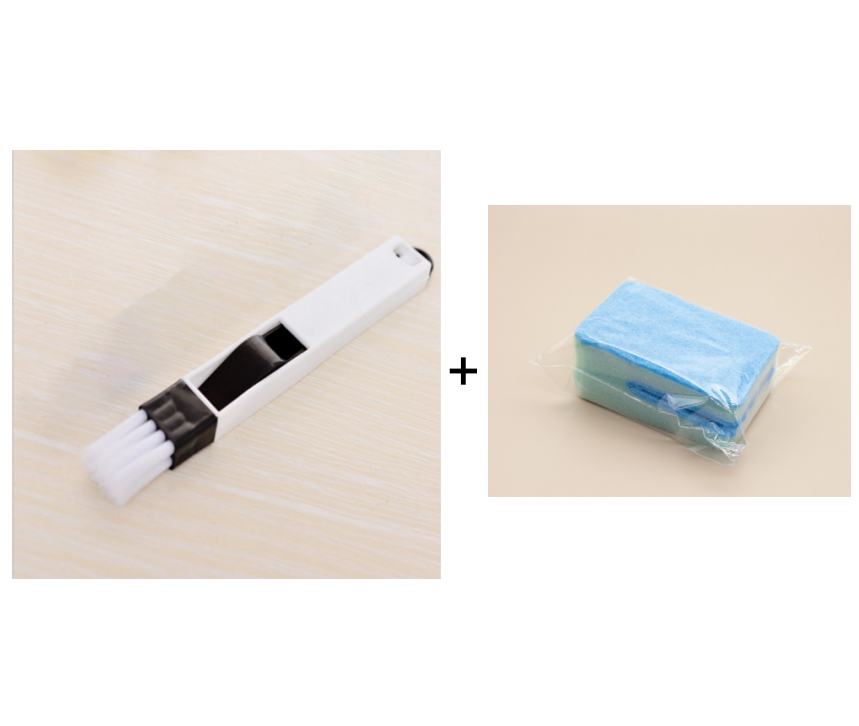 🔥LAST DAY 49% OFF🧼2-in-1 Window Groove Cleaning Brush