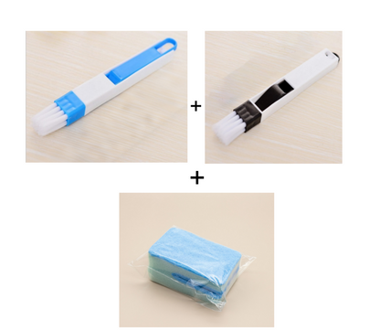 🔥LAST DAY 49% OFF🧼2-in-1 Window Groove Cleaning Brush