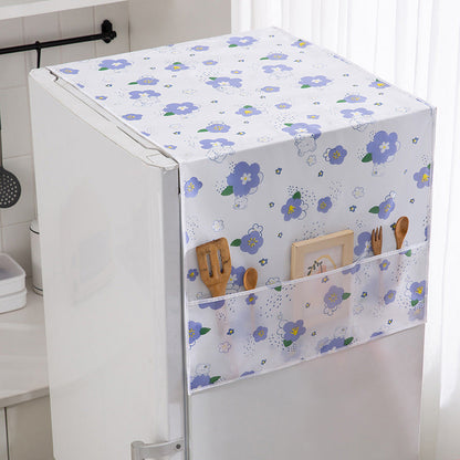 🧊🛡️ Fridge cover – UV protection, storage pockets, durable & easy to clean!