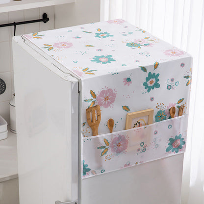 🧊🛡️ Fridge cover – UV protection, storage pockets, durable & easy to clean!