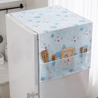 🧊🛡️ Fridge cover – UV protection, storage pockets, durable & easy to clean!