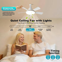 🏆LSAT DAY 49% OFF🌬️Socket Fan Light With Remote💨