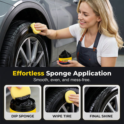 🏆LAST DAY 49% OFF🚗Car Tire Restorer and Shine Paste