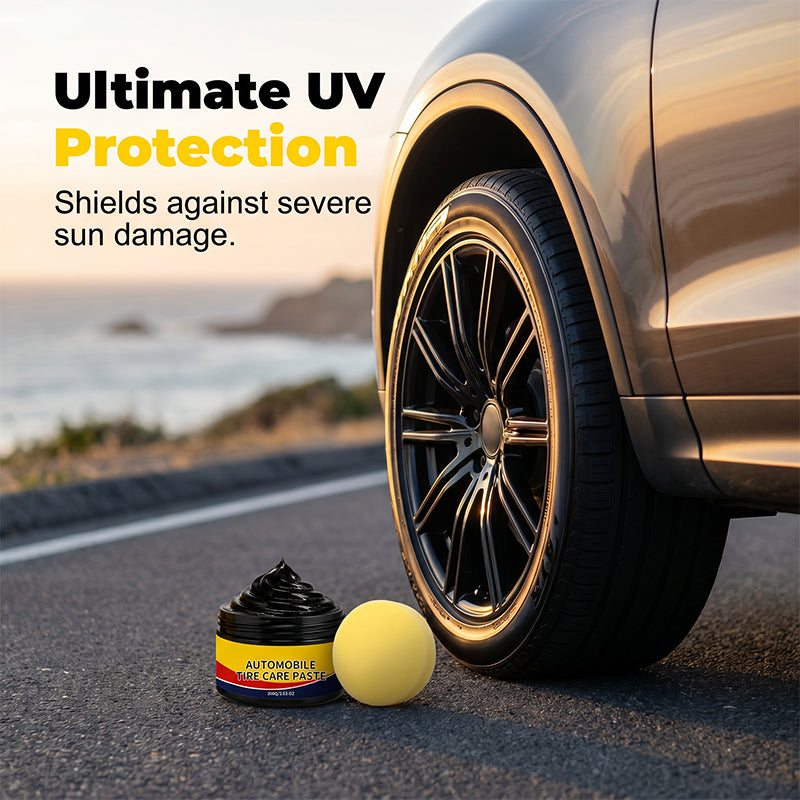 🏆LAST DAY 49% OFF🚗Car Tire Restorer and Shine Paste