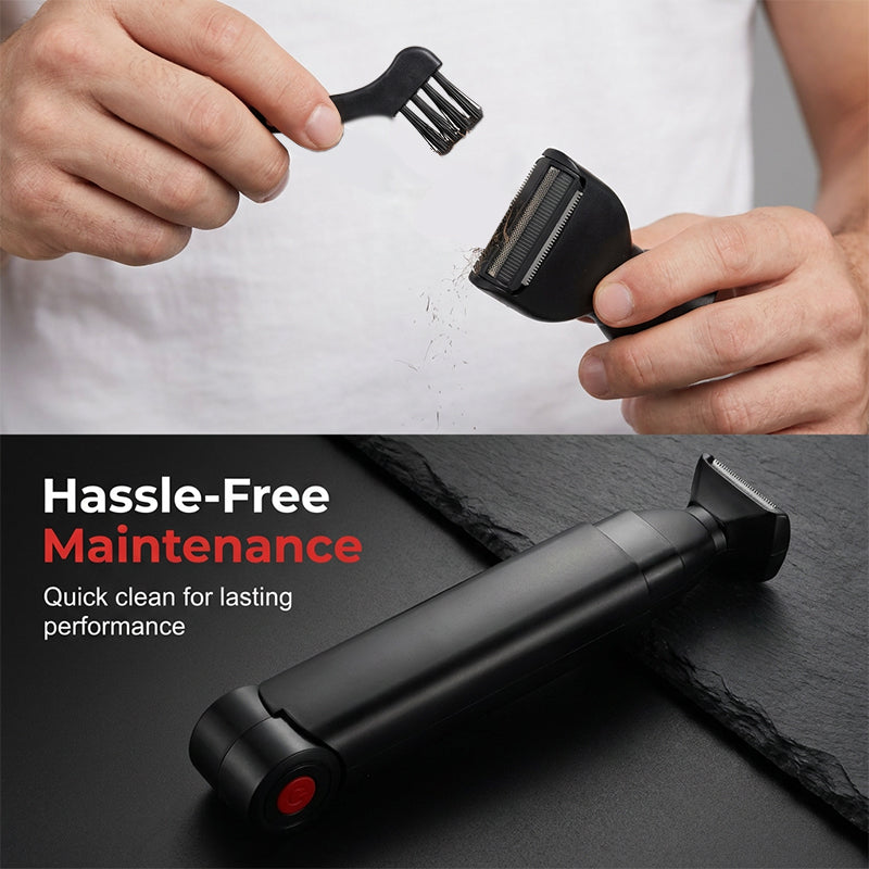 🥳2026 HOT SALE🥳💞50K+ SOLD!🪒💪 48% OFF! Reach-Anywhere Body Trimmer – Extendable handle, precision heads. Trim back, chest & legs yourself – no help needed! 🧔✨