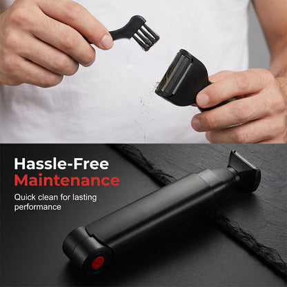 🥳2026 HOT SALE🥳💞50K+ SOLD!🪒💪 48% OFF! Reach-Anywhere Body Trimmer – Extendable handle, precision heads. Trim back, chest & legs yourself – no help needed! 🧔✨