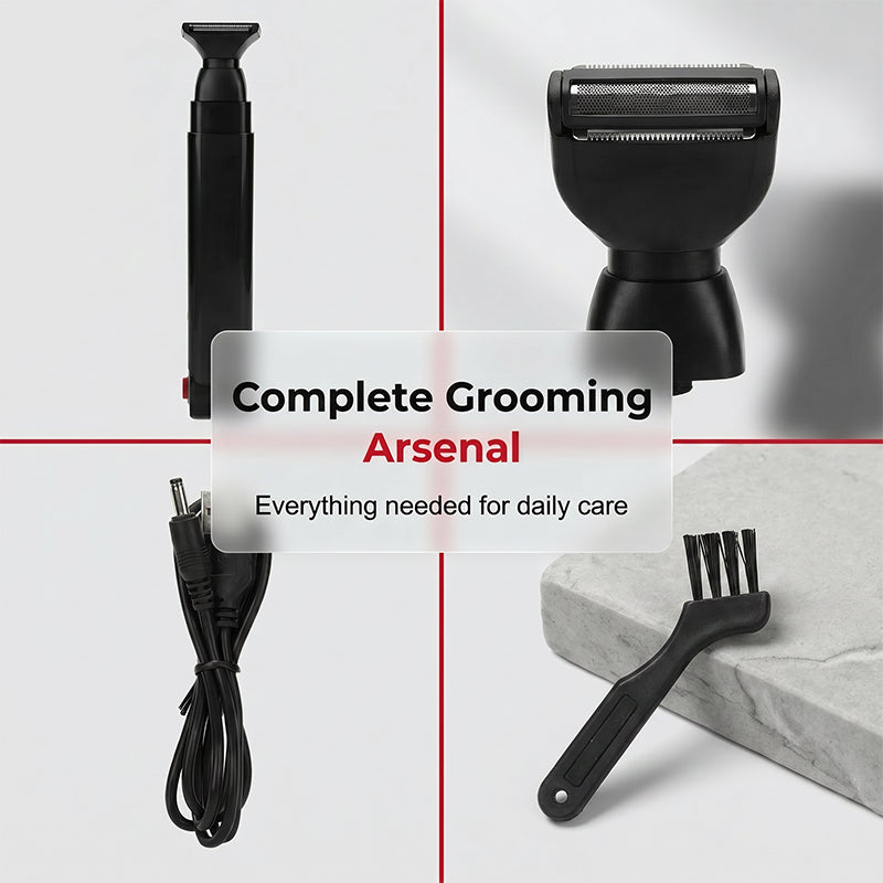 🥳2026 HOT SALE🥳💞50K+ SOLD!🪒💪 48% OFF! Reach-Anywhere Body Trimmer – Extendable handle, precision heads. Trim back, chest & legs yourself – no help needed! 🧔✨