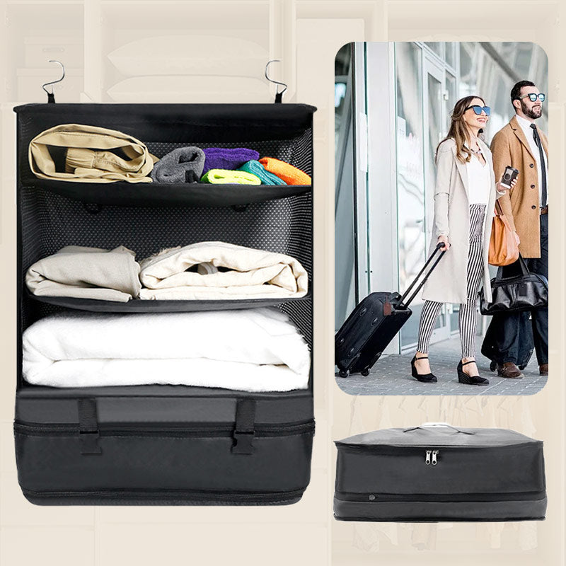 🧳✈️🌍 LIMITED-TIME 58% OFF! Portable Foldable Triple Mesh Organizer Hanging Bag – Lightweight, See-Through Mesh, 3 Tiers – Perfect for Toiletries, Cosmetics, and Travel Essentials – Hang Anywhere 🏨🚿