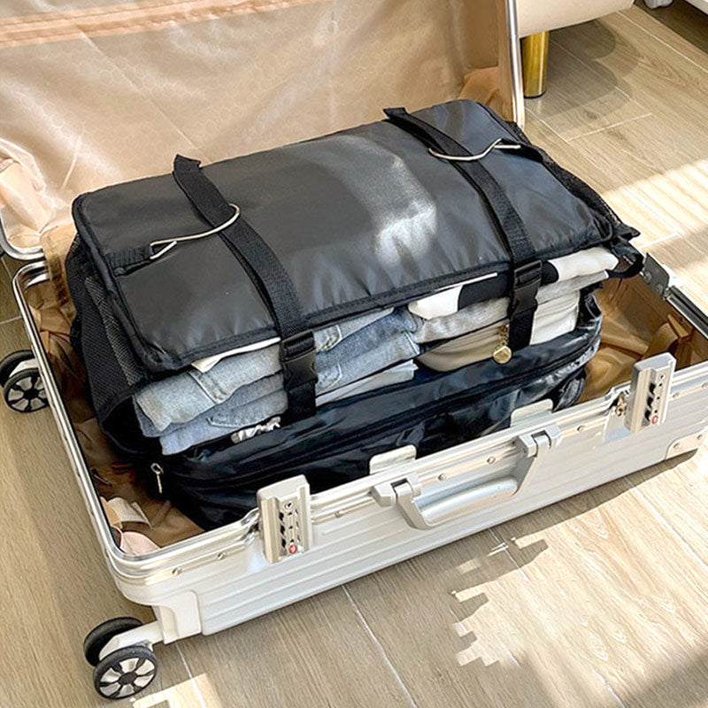 🧳✈️🌍 LIMITED-TIME 58% OFF! Portable Foldable Triple Mesh Organizer Hanging Bag – Lightweight, See-Through Mesh, 3 Tiers – Perfect for Toiletries, Cosmetics, and Travel Essentials – Hang Anywhere 🏨🚿