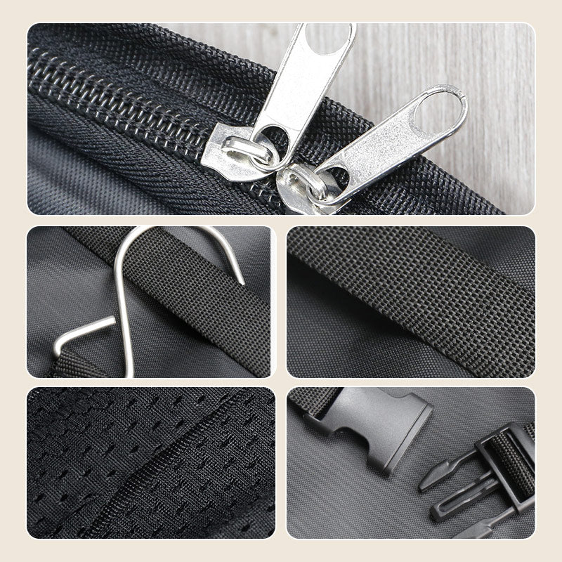 🧳✈️🌍 LIMITED-TIME 58% OFF! Portable Foldable Triple Mesh Organizer Hanging Bag – Lightweight, See-Through Mesh, 3 Tiers – Perfect for Toiletries, Cosmetics, and Travel Essentials – Hang Anywhere 🏨🚿