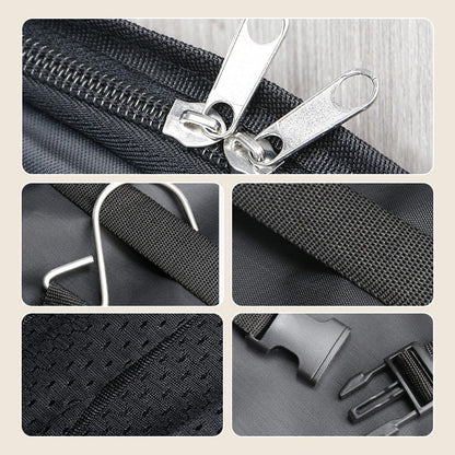 🧳✈️🌍 LIMITED-TIME 58% OFF! Portable Foldable Triple Mesh Organizer Hanging Bag – Lightweight, See-Through Mesh, 3 Tiers – Perfect for Toiletries, Cosmetics, and Travel Essentials – Hang Anywhere 🏨🚿