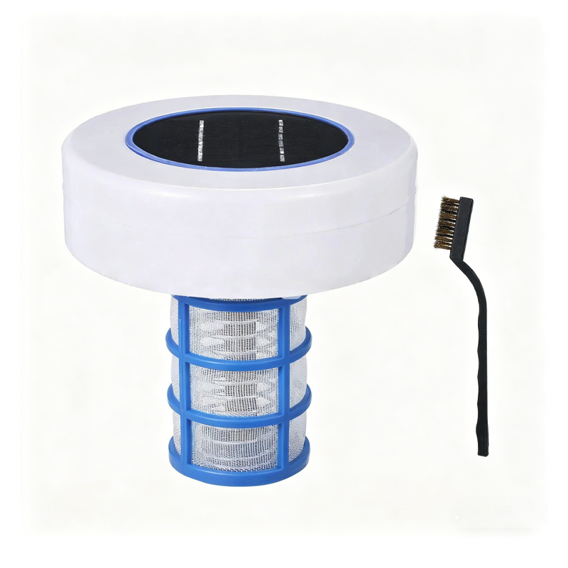 🏆2026 New Version Solar Powered Pool Purifier | Solar-powered copper-silver ion sanitizer, cuts chlorine by up to 85%, inhibits algae & bacteria, gentle on skin/eyes, just float in pool for crystal clean water🏖️