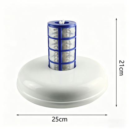🏆2026 New Version Solar Powered Pool Purifier | Solar-powered copper-silver ion sanitizer, cuts chlorine by up to 85%, inhibits algae & bacteria, gentle on skin/eyes, just float in pool for crystal clean water🏖️