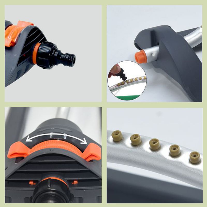 🏆LAST DAY 49% OFF💧19-hole Automatic Oscillating Sprinkler