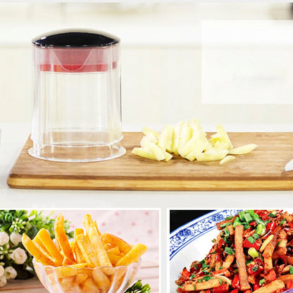 🥕 LIMITED‑TIME 49% OFF! ⚡ Multi‑functional Vegetable & Fruit Chopper – Swap‑Blade, Safe‑Press, Storage Tray ✨