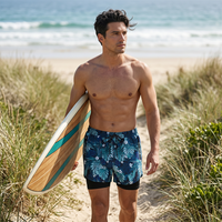 🌊Summer Specials🩳Men's Double-Layer Quick-Dry Swim Trunks