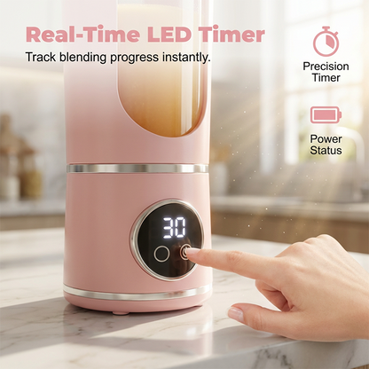📢📢49% OFF !! ⏰Portable USB Rechargeable Blender