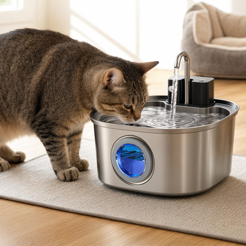 ⏰💰 49% OFF – Pet Fountain – Running Water for Healthier Pets! | 3-Stage Filtration | Encourages Drinking 🐱🐶💧✨