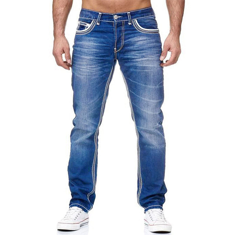 👖 49% OFF NOW! 🎉 High-Stretch Double-Stitched Men's Jeans – Ultimate flexibility & durability – 45K+ sold, perfect for all-day comfort 💪✨🌿