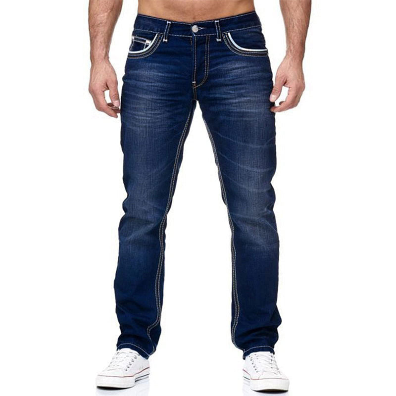 👖 49% OFF NOW! 🎉 High-Stretch Double-Stitched Men's Jeans – Ultimate flexibility & durability – 45K+ sold, perfect for all-day comfort 💪✨🌿