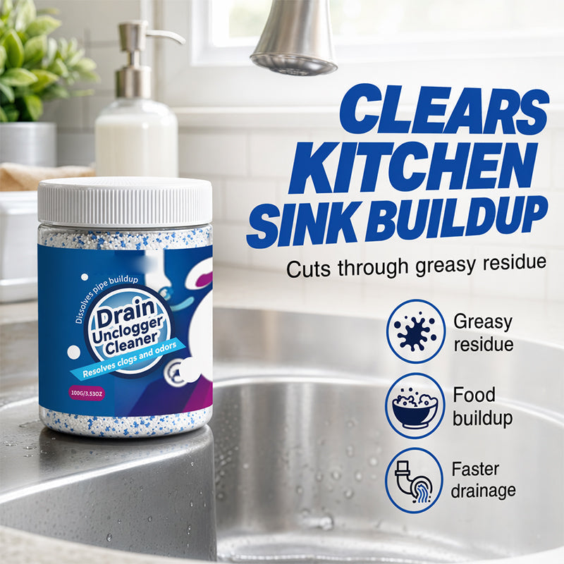 📢📢49% OFF !! ⏰Fast-Acting Pipe Drain Cleaner Powder