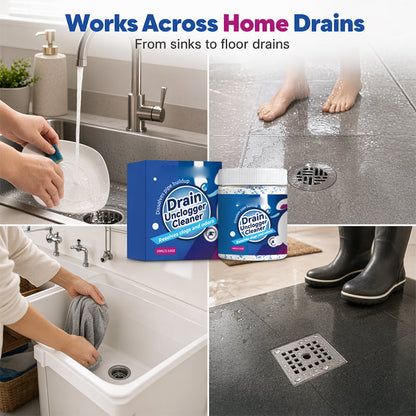 📢📢49% OFF !! ⏰Fast-Acting Pipe Drain Cleaner Powder