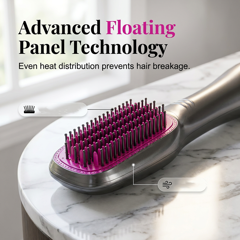 💇‍♀️ 49% OFF NOW! 🎉 Professional 3-in-1 Hot Air Brush – Dry, detangle & volumize – 162K+ sold, salon results at home – smooth & shiny ✨🌀💨