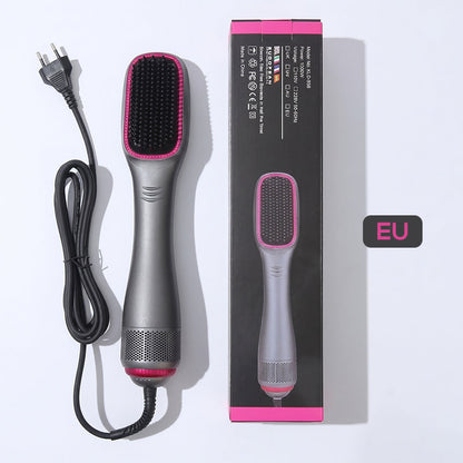 💇‍♀️ 49% OFF NOW! 🎉 Professional 3-in-1 Hot Air Brush – Dry, detangle & volumize – 162K+ sold, salon results at home – smooth & shiny ✨🌀💨