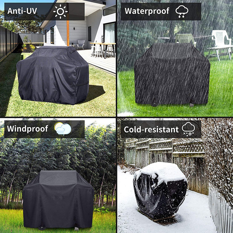 🔥🍖 Heavy-Duty Waterproof BBQ Cover – Weatherproof and UV-resistant, won’t crack over time – Pay on Delivery 🛡️✅