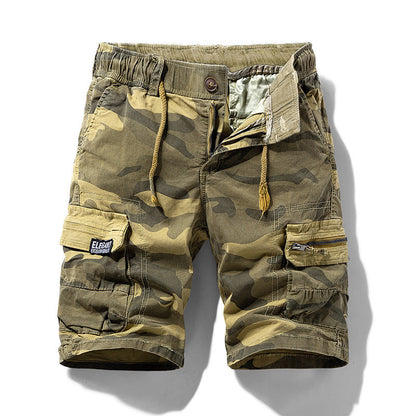 🩳 49% OFF NOW! 🏕️ Men's Casual Elastic Waist Cargo Shorts – Comfortable & practical – 43K+ sold, perfect for outdoor or daily wear 🌿💪✨
