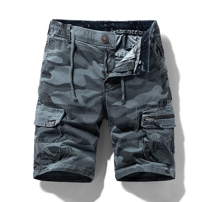 🩳 49% OFF NOW! 🏕️ Men's Casual Elastic Waist Cargo Shorts – Comfortable & practical – 43K+ sold, perfect for outdoor or daily wear 🌿💪✨