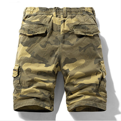 🩳 49% OFF NOW! 🏕️ Men's Casual Elastic Waist Cargo Shorts – Comfortable & practical – 43K+ sold, perfect for outdoor or daily wear 🌿💪✨