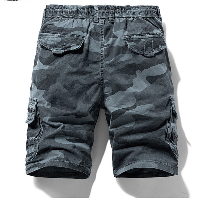 🩳 49% OFF NOW! 🏕️ Men's Casual Elastic Waist Cargo Shorts – Comfortable & practical – 43K+ sold, perfect for outdoor or daily wear 🌿💪✨