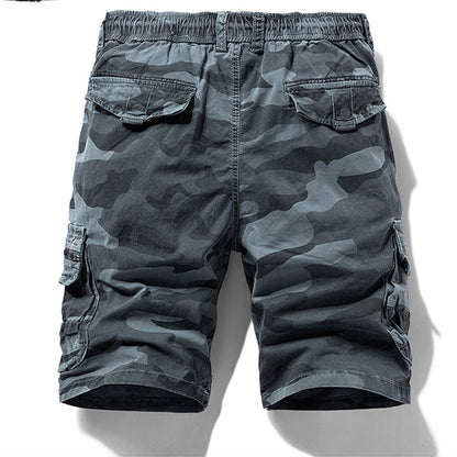 🩳 49% OFF NOW! 🏕️ Men's Casual Elastic Waist Cargo Shorts – Comfortable & practical – 43K+ sold, perfect for outdoor or daily wear 🌿💪✨